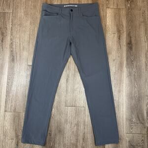 Western Rise Evolution Pant Nylon 2 Way Stretch Gray Men's 34x32